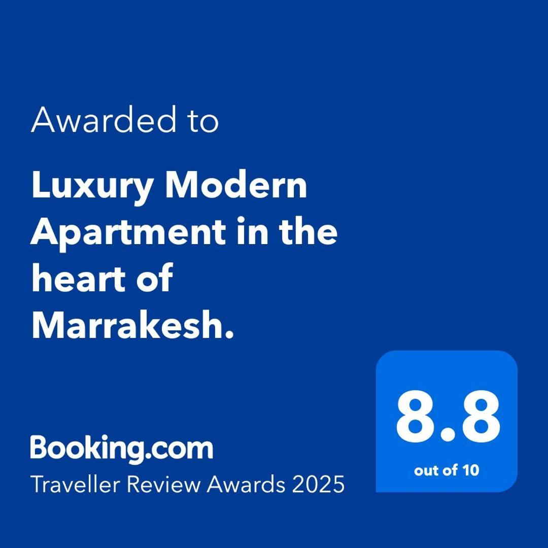 Luxury Modern Apartment In The Heart Of Marrakesh. Dış mekan fotoğraf